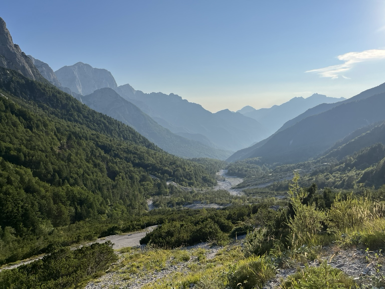 View from the sella
